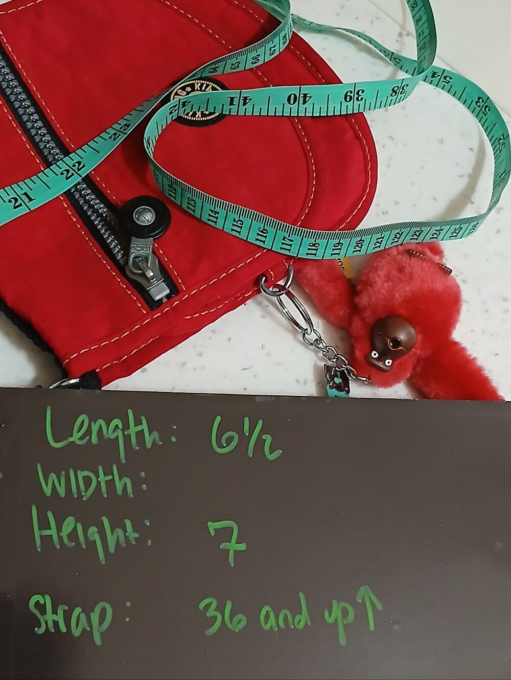 Kipling Mini Bag With Keychain - Picture 6 of 7